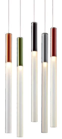 333 50 54 40 TUBE glossy white/// подвесной LED 1х3,5  х   