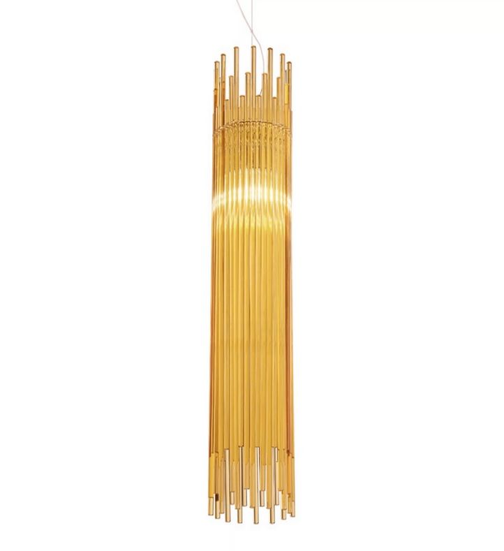 DIADEMA SP18 TO CR  chrom/amber подвесной E27 1х100  х   