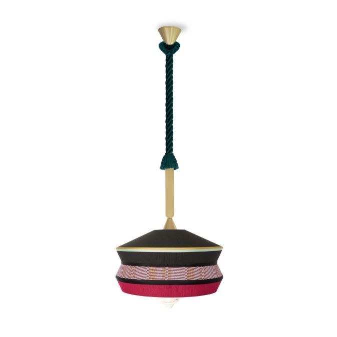 ACAM.002170_1 CALYPSO MATT GOLD/Black// подвесной E27 1х12  х   
