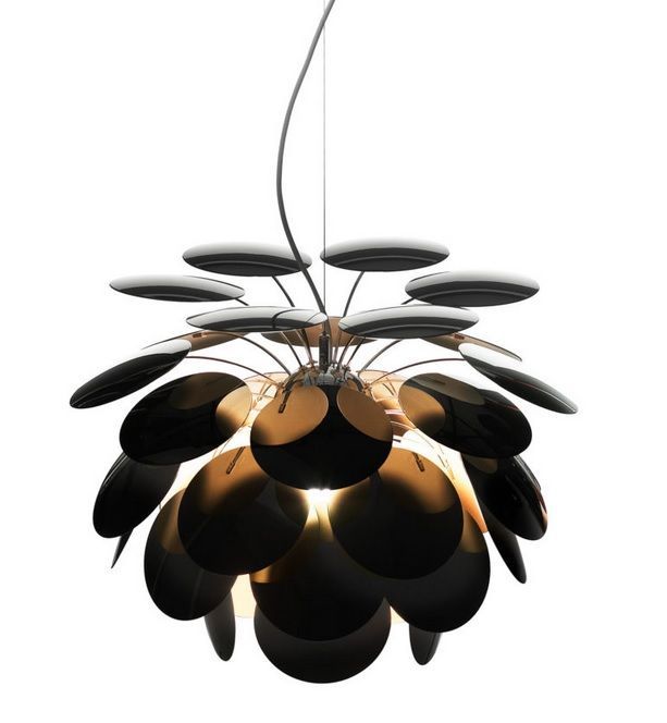 A620-044 DISCOCO black / gold/ подвесной E27 1х14  х   
