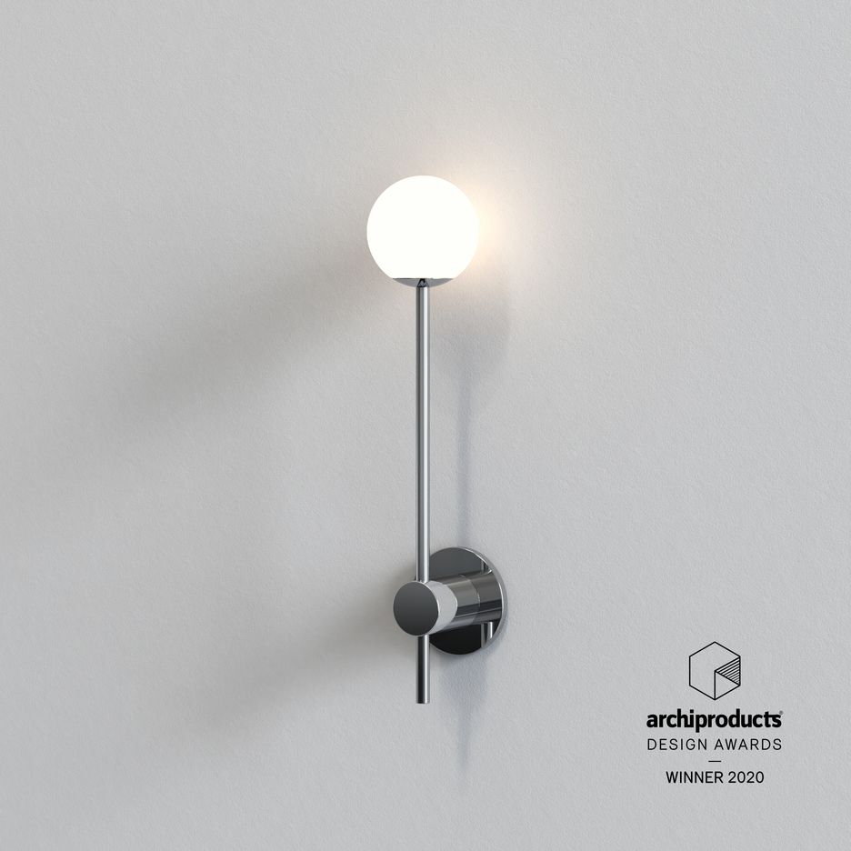 1424002 ORB Single Polished chrome/White// настенный G9 LED 1х3.5  х   