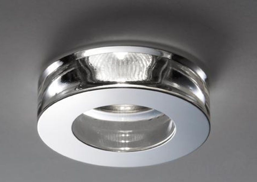 D27F1635 LEI chrome/transparent// встраиваемый GU5.3 1х50  х   