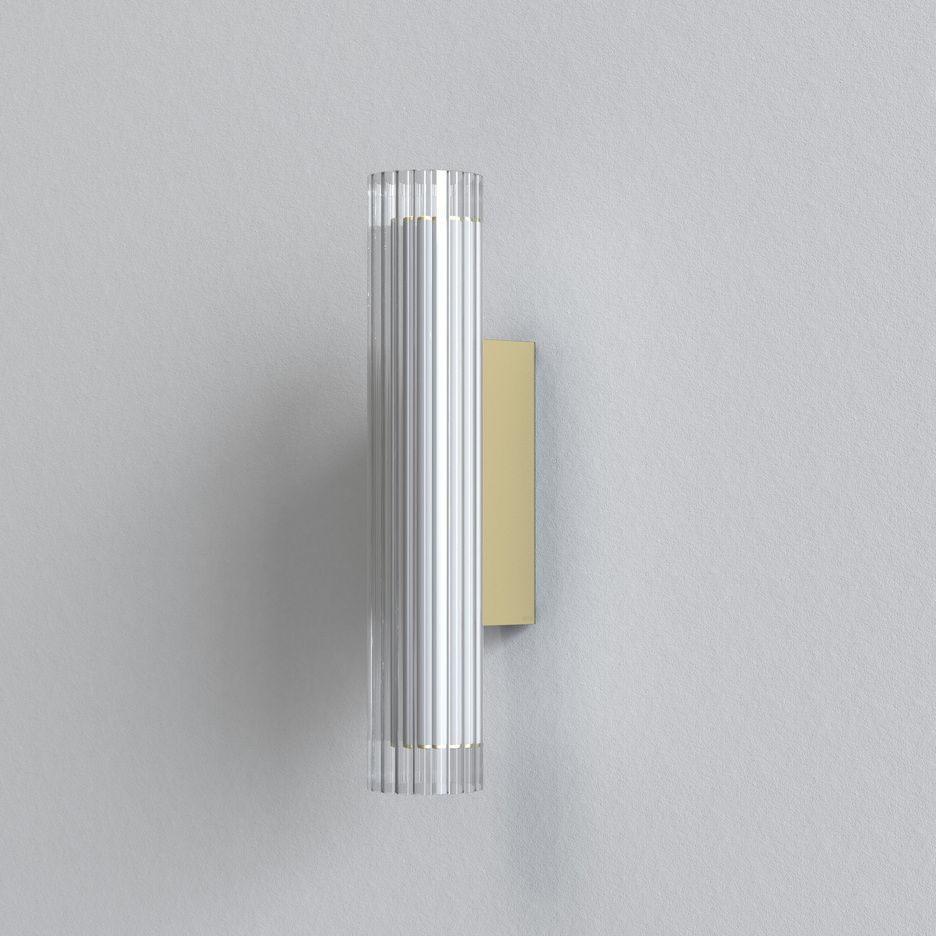 1409057 IO 420 matt gold/clear// настенный LED 1х6.5  х   