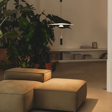 1585 11/1 10 FLAMINGO MINI Black/White// подвесной LED 2х3  х   