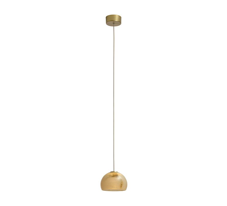 3021001 NEIL Satin gold/beige// подвесной LED 1х6.6  х   