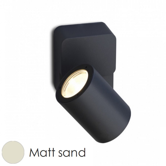 84024050MS/9540/W/HL WOLF matt sand///transparent настенный LED 1х7  х   