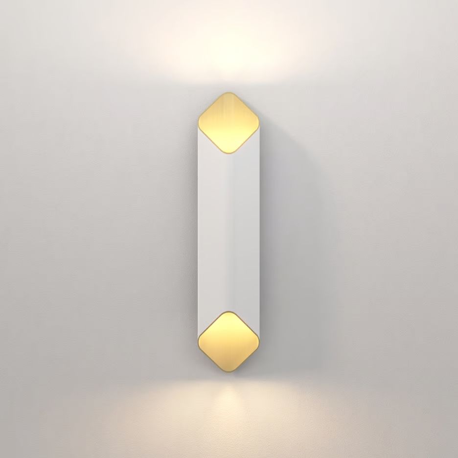 1481018 AKO 600 Phase Matt White / Gold///матовый настенный LED 1х15.9  х   