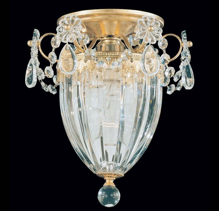 1239 22 H BAGATELLE heirloom gold/crystal deco// потолочный E27 1х60  х   