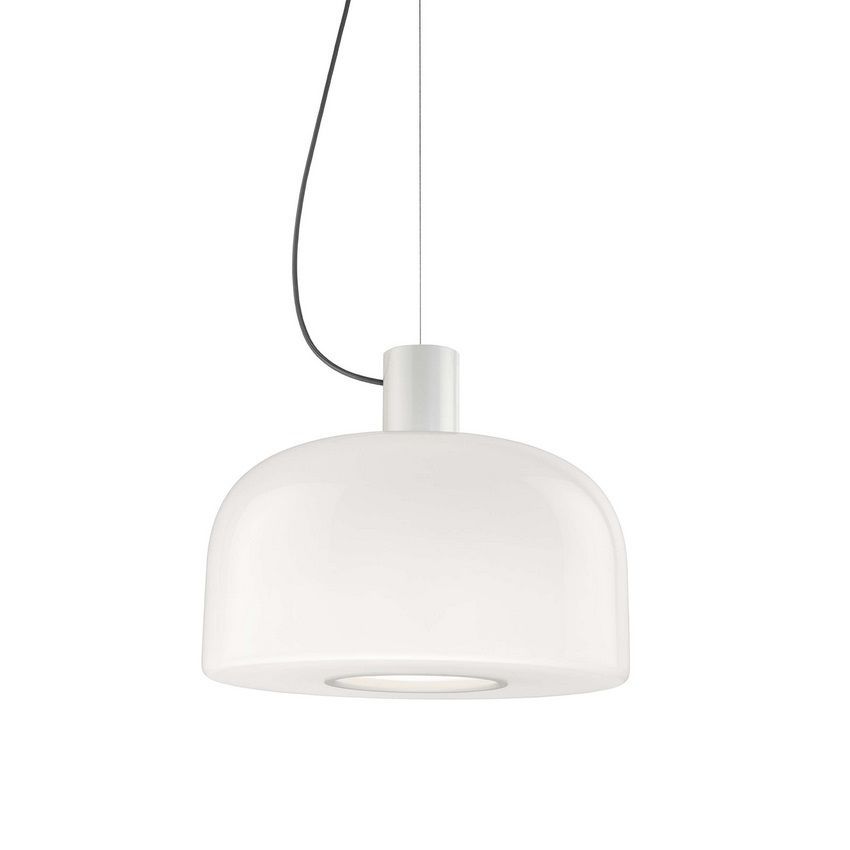 F1081026 BELLHOP GLASS CIOKO/WHITE// подвесной E27 1х30  х   