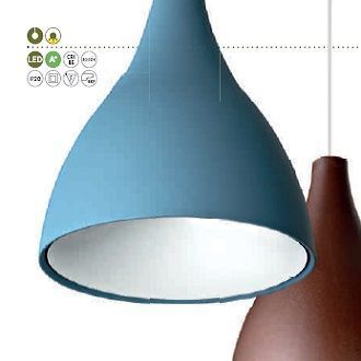 313 50 40 64 D=20 WILLY blue///white подвесной E27 1х60  х  313 50 40 64 D=20