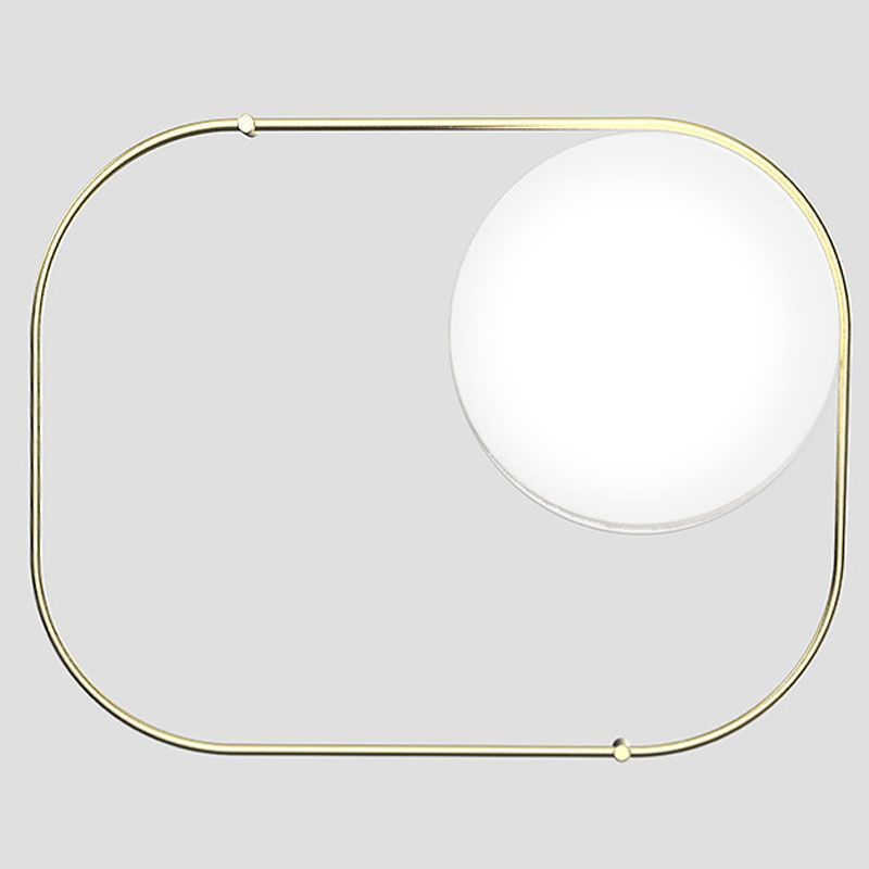 TIER PP M BC/ST OTV  BRASS/WHITE// потолочный LED 1х19,2  х   
