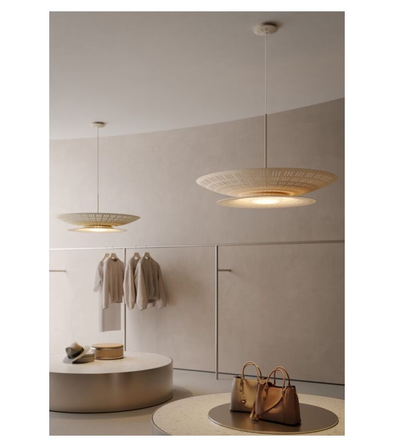 ACAM.004080 AIR  Cream/white// подвесной LED 1х15 LED 2700K 1х7,5   