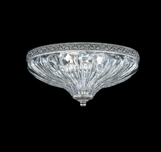 5632 80 MILANO roman silver/crystal deco// потолочный E14 4х40  х   