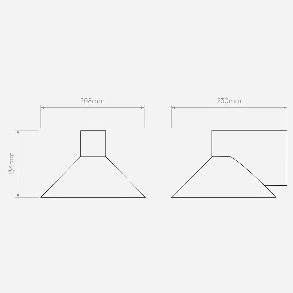 1451002  CONIC Matt Black/White//матовый настенный G9 LED 1х3.5  х   