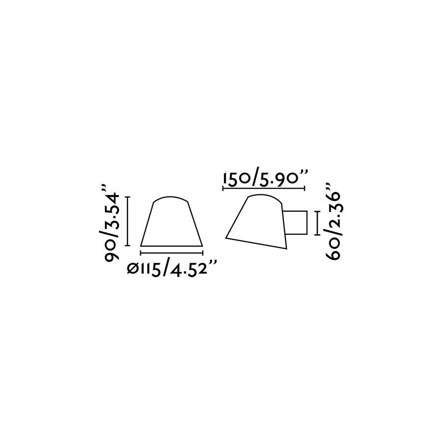 71366 GINA Matt White///Transparent настенный GU10LED 1х8  х   