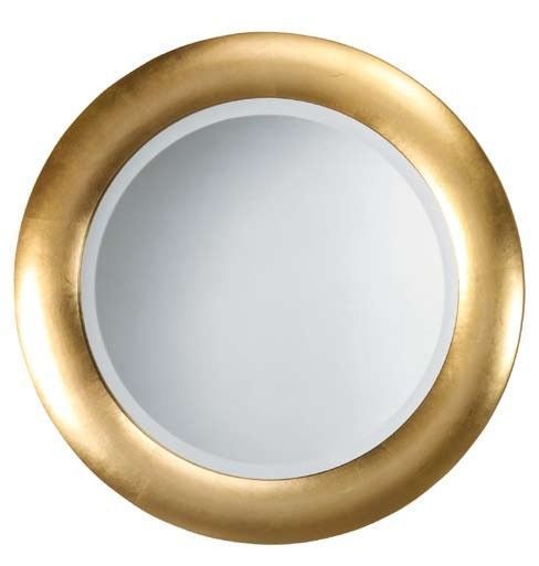 712QMO610/712 tondo 60x60 Зеркало, gold foil, дерево/стекло, 60х60х2 см   