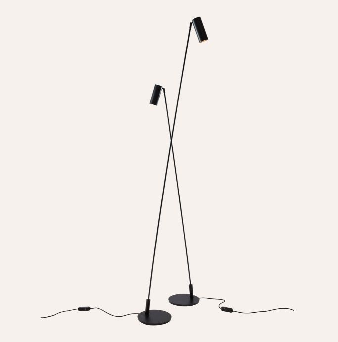 T103F2HZL REACH 200 BLACK/BLACK// напольный GU10 1х10  х   