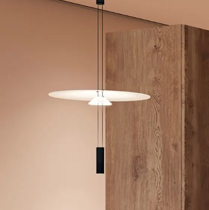 1585 11/1 10 FLAMINGO MINI Black/White// подвесной LED 2х3  х   