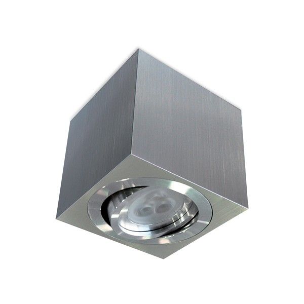 8016.01 KUP alluminium/// потолочный GU10 1х50  х   