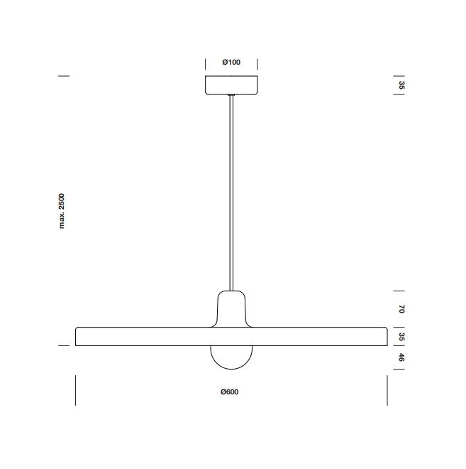 T66H1IWLWL DISK white/// подвесной E27 1х15  х   