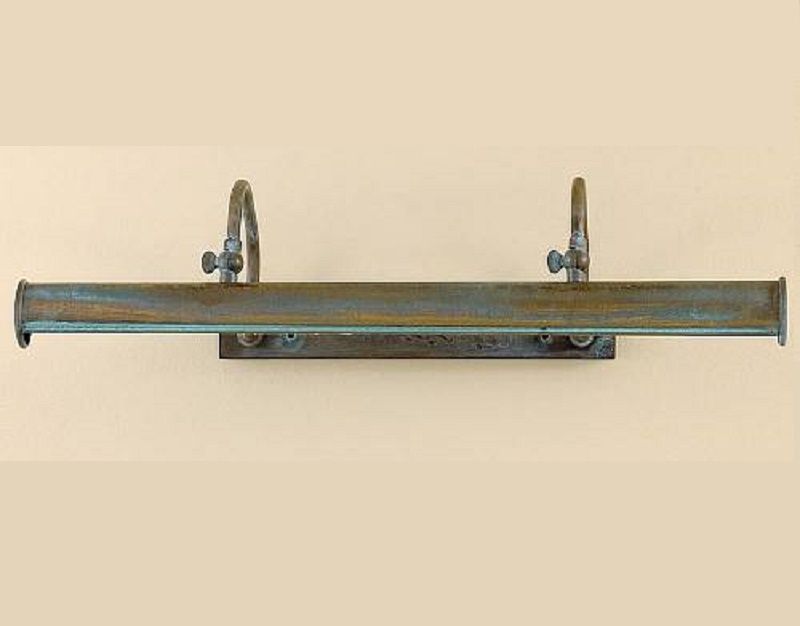 707/65.25 DEGAS зеленая латунь/зеленая латунь// подсветка для картин E14 4х25  х   