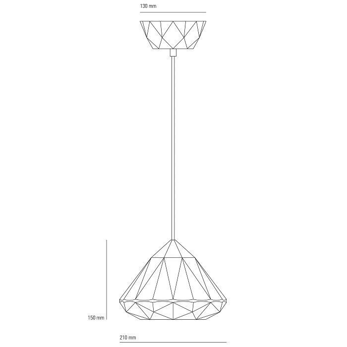 FP547N HATTON Bone China/Bone China// подвесной E27 1х60  х   