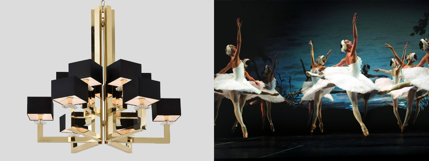 светильник swinging ballet, Ilfari