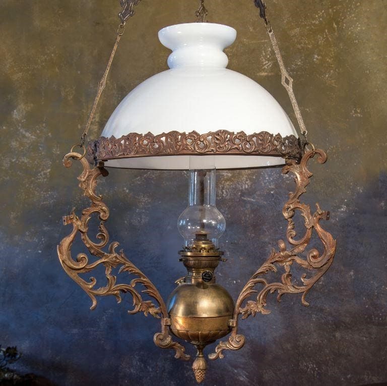 Старинный подвесной светильник