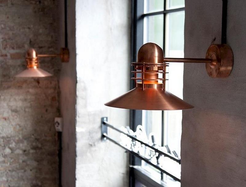 Настенный светильник Louis Poulsen Nyhavn – эталон винтажного стиля.