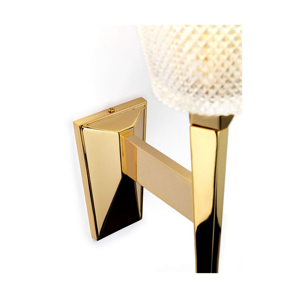 BATH-VERITY-PG VERITY золото/прозрачный// настенный G9 LED 1х3.5  х   