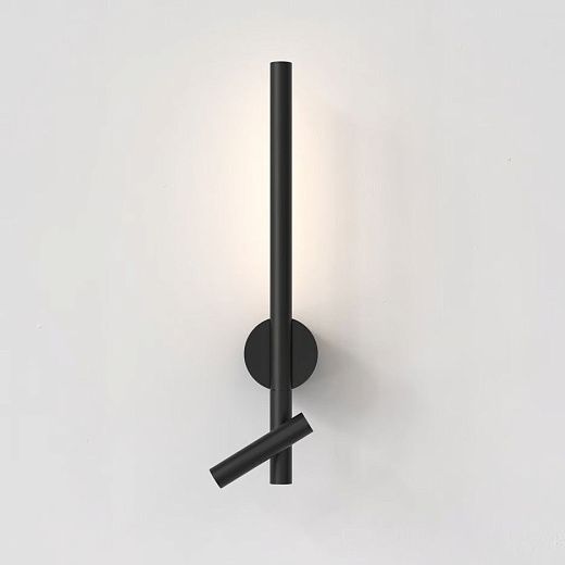 1475012 BATON Matt Black///прозрачный/матовый настенный LED 1х5.1 LED 1х3.3  1475012
