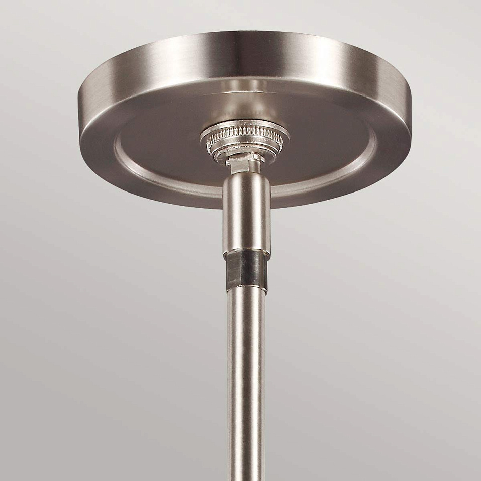 FE-PROSPECT-PARK-3P PROSPECT PARK Satin Nickel with Chrome /Opal white// подвесной E27 3х60  х   