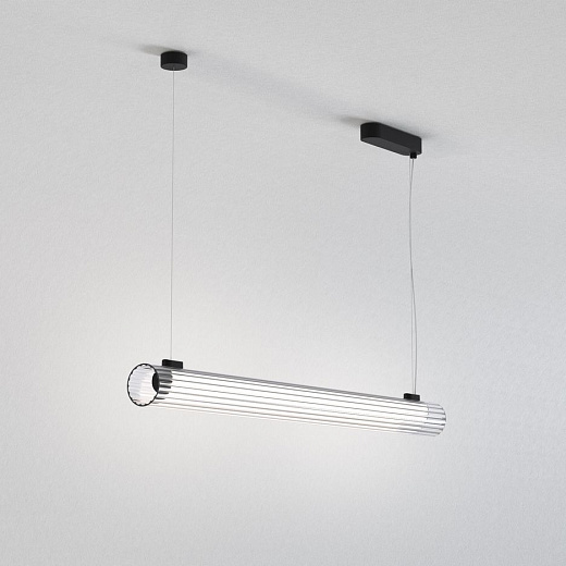 1409062 IO Pendant 1000 Matt black/Clear// подвесной LED 1х21.1  х  1409062