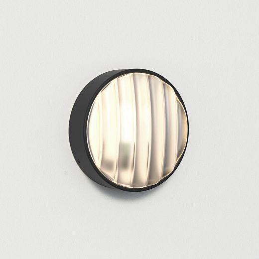 1032005 Montreal Round 220 Textured Black/Clear//прозрачный настенный E14 1х7  х  1032005