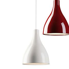 313 50 40 40 D=20 WILLY glossy white///white подвесной E27 1х60  х  313 50 40 40 D=20