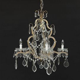 00/24/01/RIF01-11   цвет основания "состаренное золото"/// подвесной E14 5х40 E27 1х40  00/24/01/RIF01-11 