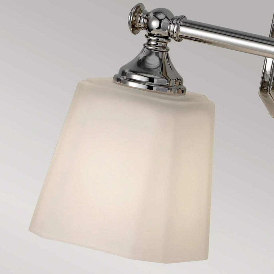 FE-CONCORD2-BATH CONCORD Polished Chrome/Etched Glass// настенный G9 LED 2х3  х   