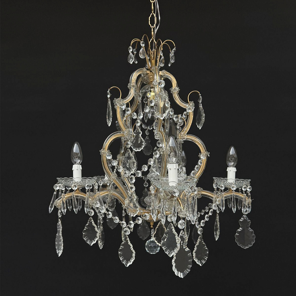 00/24/01/RIF01-11   цвет основания "состаренное золото"/// подвесной E14 5х40 E27 1х40   