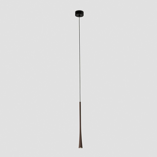 22006 DIANA  black/brown//прозрачный подвесной LED 1х6  х  22006