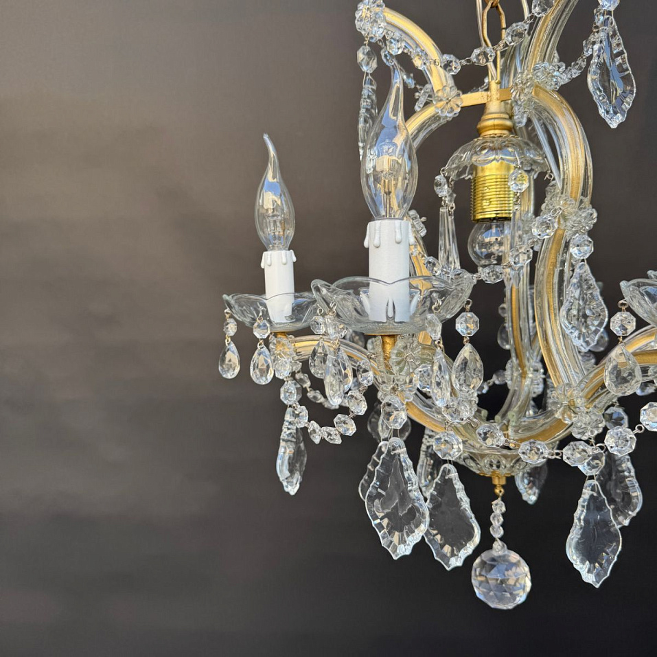 00/24/01/RIF01-4   цвет основания "состаренное золото"/// подвесной E14 6х40 E27 1х40   