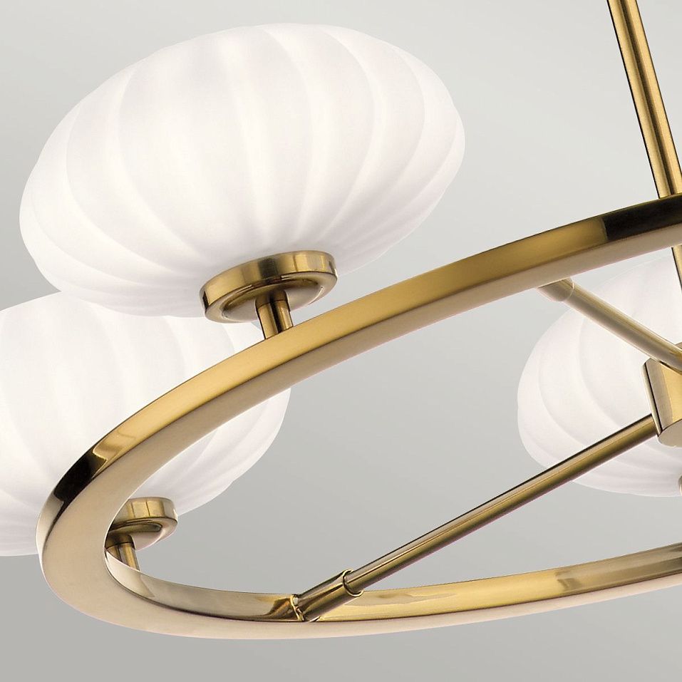 QN-PIM5-FXG PIM Fox Gold /Opal white// подвесной G9 LED 5х3  х   