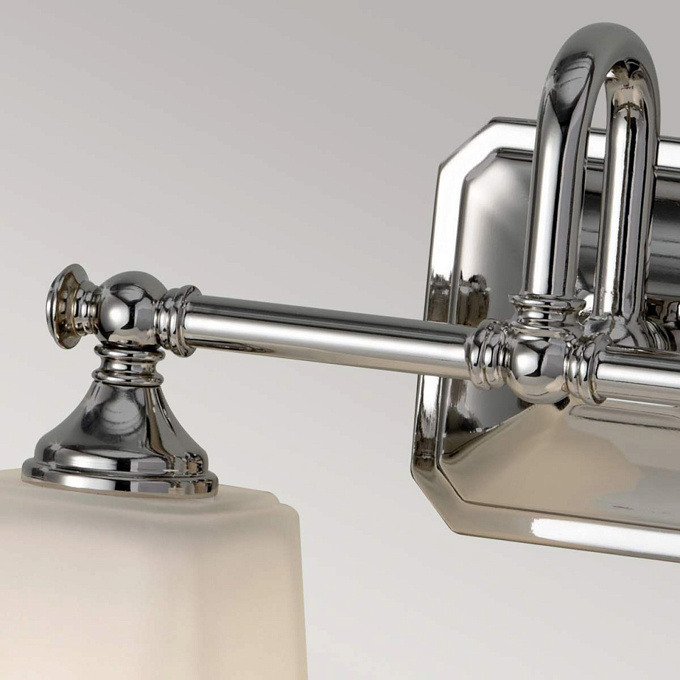FE-CONCORD2-BATH CONCORD Polished Chrome/Etched Glass// настенный G9 LED 2х3  х   