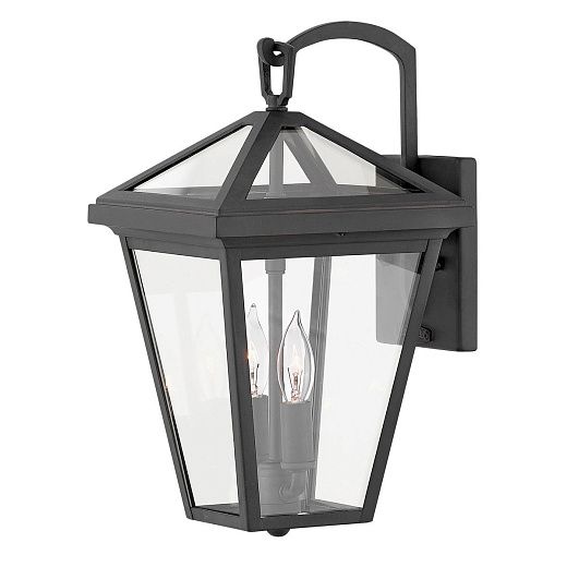 QN-ALFORD-PLACE2-S-MB ALFORD PLACE Museum Black /Clear// настенный E14 2х40  х  QN-ALFORD-PLACE2-S-MB