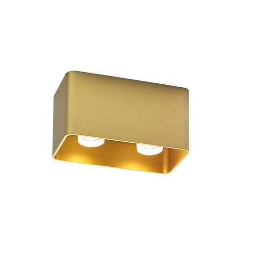 146420G0 (912010W0x2 + 911023G1) DOCUS gold/ потолочный GU10 2х35  х  146420G0 (912010W0x2 + 911023G1)