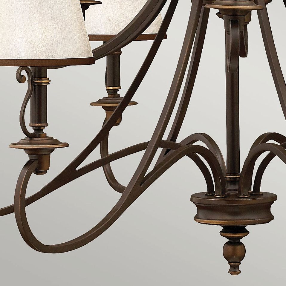 HK-PLYMOUTH15 PLYMOUTH Olde Bronze/Beige Organza // подвесной E14 15х40  х   