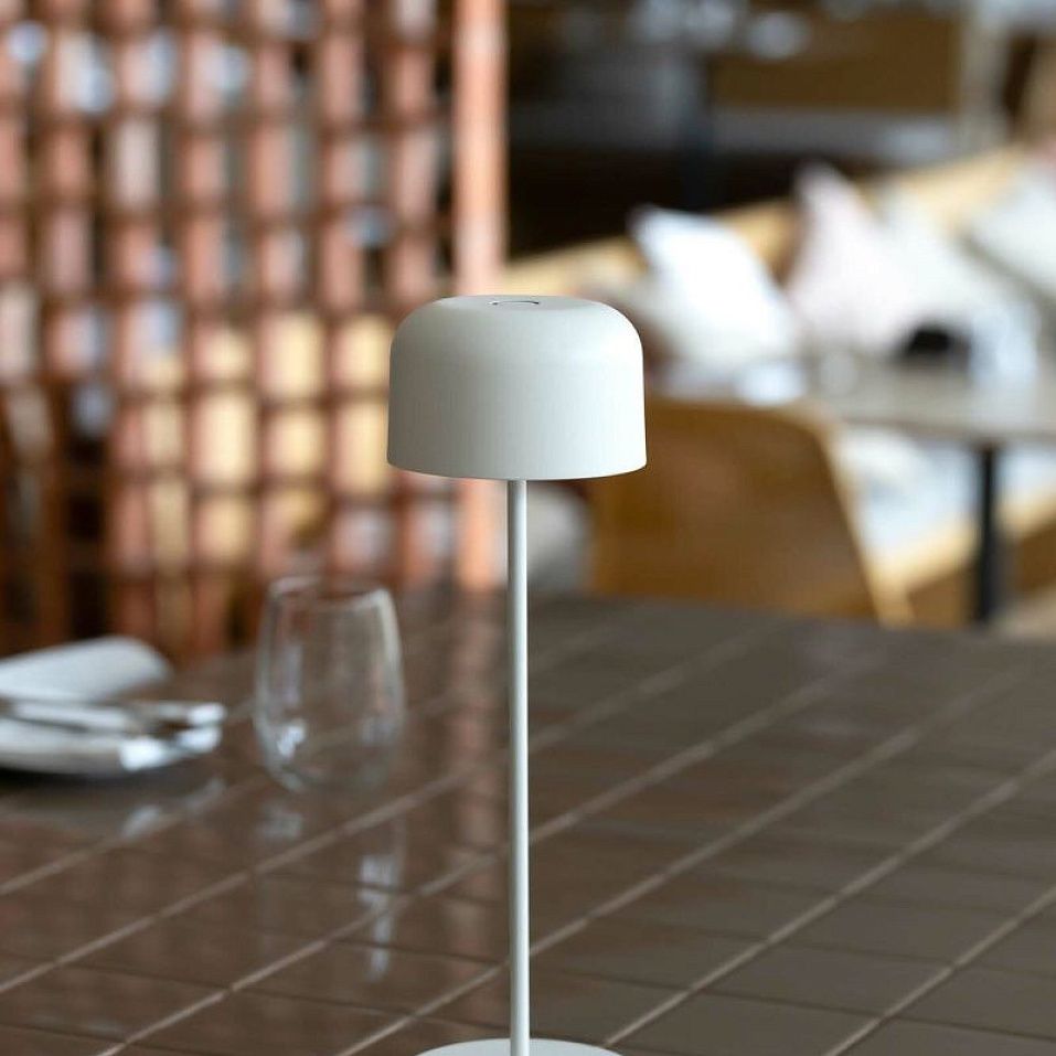 71921 MAVIS 200 Matt White/Matt White//прозрачный настольный LED 1х2  х   