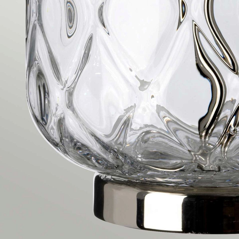 QN-SOLA-TL-S SOLA Polished Nickel/Clear/Titanium// настольный E27 1х60  х   