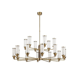IZA-ZW-12+6(P/4)T IZANO patina/braun/clear// подвесной E14 18х40  х  IZA-ZW-12+6(P/4)T