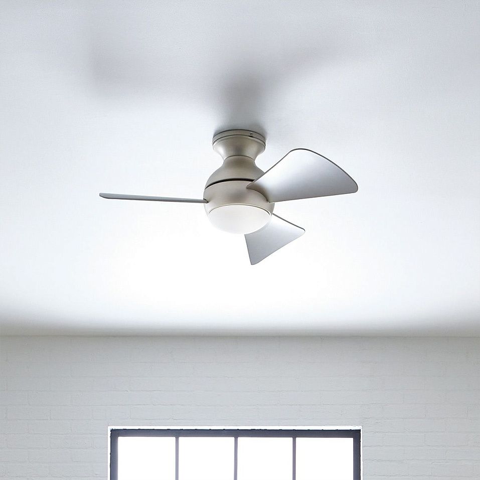 KLF-SOLA-34-BN SOLA Brushed Nickel /Opal// потолочный LED 1х10  х   