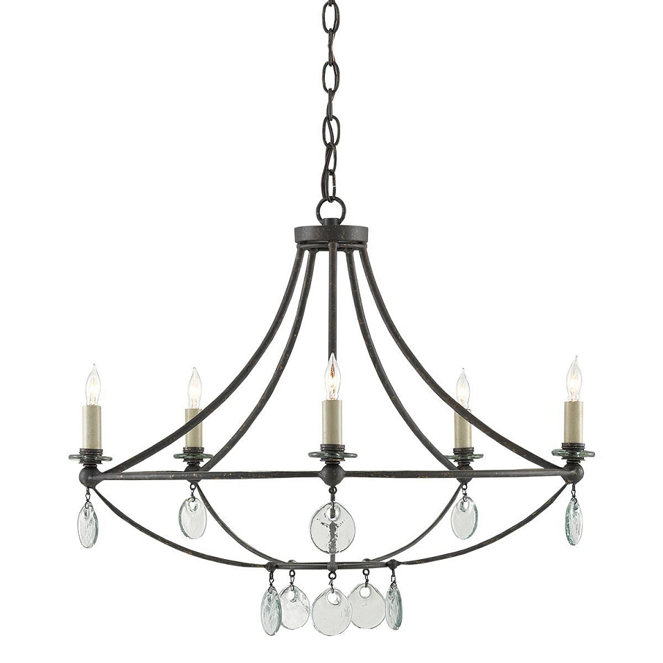QNC-NOVELLA5-ABK NOVELLA Aged black /clear/// подвесной E14 5х60  х   